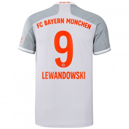 Billiga Fotbollströjor FC Bayern München Robert Lewandowski 9 Borta tröja 2020/21 Kortärmad